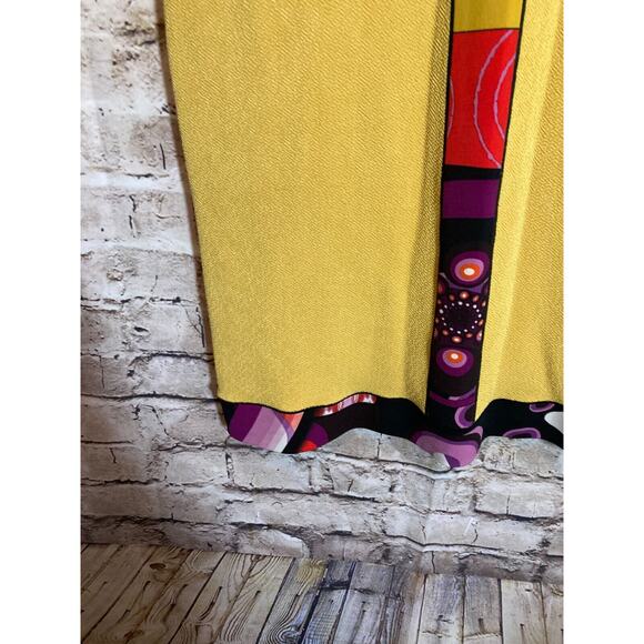 Eva Varro Dress Womens Small Colorful Retro Shift Acetate Stretch Mixed Print - Picture 5 of 12